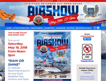 Tablet Screenshot of pdkairshow.com